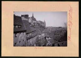 Fotografie Brück & Sohn Meissen, Ansicht Meissen I. Sa., Burgberg Und Altstadt Mit Materialhandlung Friedrich Eismann  - Places