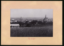 Fotografie Brück & Sohn Meissen, Ansicht Kamenz I. Sa, Blick Auf Die Stadt Vom Hutberg Aus Gesehen  - Orte