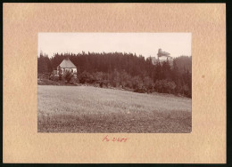 Fotografie Brück & Sohn Meissen, Ansicht Mückenberg, Blick Auf Das Restaurant Mückentürmchen Und Die Kapelle  - Lieux