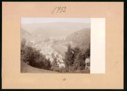 Fotografie Brück & Sohn Meissen, Ansicht Pirkenhammer, Blick Auf Dem Ort Im Tal  - Places