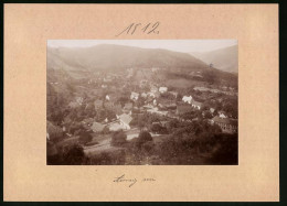 Fotografie Brück & Sohn Meissen, Ansicht Ober-Sedlitz, Blick Auf Den Ort Mit Wohnhäusern  - Lieux