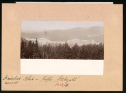 Fotografie Brück & Sohn Meissen, Ansicht Marienbad, Blick Auf Den Ort Vom Cafe Rübezahl Aus Gesehen  - Lieux