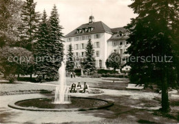 73801734 Bad Brambach Sanatorium Joliot Curie Haus Springbrunnen Bad Brambach - Bad Brambach