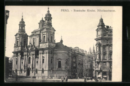 AK Prag / Praha, Russische Kirche In Der Nikolausstrasse  - Tchéquie