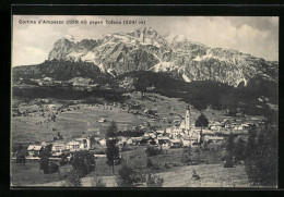 Cartolina Cortina D`Ampezzo, Ortsansicht Gegen Tofana  - Altri & Non Classificati