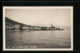 Cartolina Salò, La Punta, Lago Di Garda  - Other & Unclassified