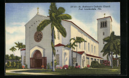 AK Fort Lauderale, FL, St. Anthony`s Catholic Church  - Autres & Non Classés