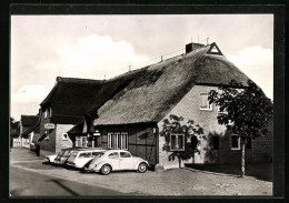 AK Rathjensdorf /Plön-Holst., Gasthaus Dorfkrug Lindemann, Reetdach  - Ploen