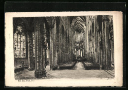 Künstler-AK Köln A. Rh., Der Dom, Innenschau  - Köln