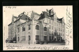 AK München, Schulhaus Guldeinstrasse  - Muenchen