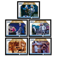 China 2024/2024-10 Animation - The Story Of Avanti Stamps 5v MNH - Ungebraucht