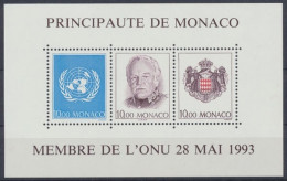 Monaco, MiNr. Block 60, Postfrisch - Autres & Non Classés