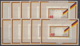 Deutschland (BRD), MiNr. Block 10, 10 Blöcke, Postfrisch - Unused Stamps