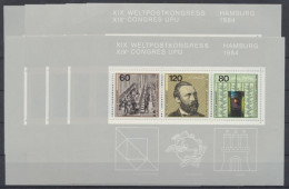 Deutschland (BRD), MiNr. Block 19, 10 Blöcke, Postfrisch - Unused Stamps