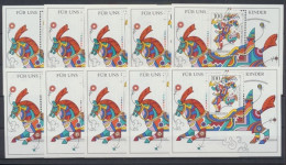 Deutschland (BRD), MiNr. Block 35, 10 Blöcke, Postfrisch - Unused Stamps