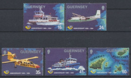 Guernsey, MiNr. 645-649, Postfrisch - Guernesey