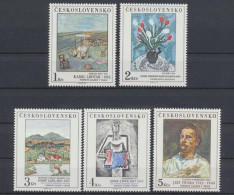 Tschechoslowakei, MiNr. 2933-2937, Postfrisch - Sonstige & Ohne Zuordnung