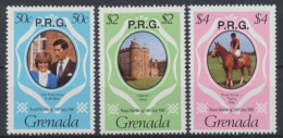 Grenada Dienstmarken, Michel Nr. 13, 16, Und 18, Postfrisch / MNH - Grenada (1974-...)