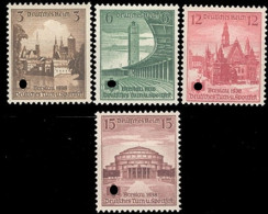 Deutsches Reich, MiNr. 665-668, Postfrisch - Nuevos