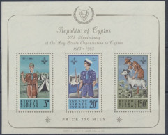 Zypern, MiNr. Block 1, Postfrisch - Unused Stamps