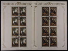 Liechtenstein, MiNr. 717-719 Kleinbögen, ESST - Autres & Non Classés