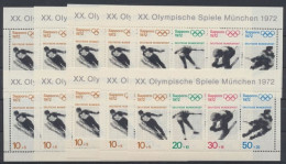 Deutschland (BRD), MiNr. Block 6, 10 Blöcke, Postfrisch - Unused Stamps