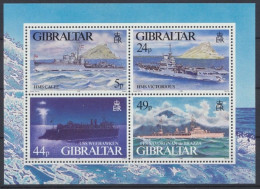 Gibraltar, Schiffe, MiNr. Block 22, Postfrisch - Gibraltar