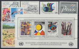 UNO Genf, MiNr. 137-Block 4, Jahrgang 1986, Postfrisch - Other & Unclassified