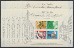 Berlin, MiNr. Block 4, 10 Stück, Postfrisch - Unused Stamps