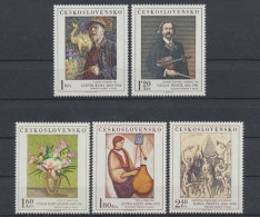 Tschechoslowakei, MiNr. 2232-2236, Postfrisch - Autres & Non Classés