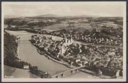 Passau, Fliegeraufnahme Auf Den Ort - Andere & Zonder Classificatie