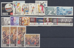 Malta, MiNr. 524-541, Jahrgang 1976, Postfrisch - Malte