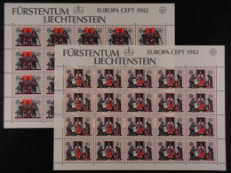 Liechtenstein, MiNr. 791-792 KB, Postfrisch - Autres & Non Classés