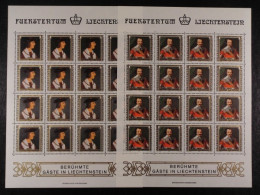 Liechtenstein, MiNr. 809-812 KB, Postfrisch - Other & Unclassified