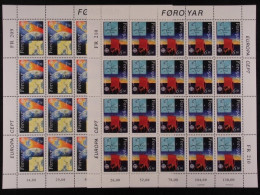 Färöer, Michel Nr. 215-216 KB, Postfrisch / MNH - Färöer Inseln