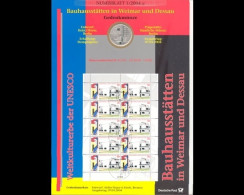 BRD, Numisblatt 1/2004, Bauhausstätten In Weimar Und Dessau - Sonstige & Ohne Zuordnung