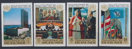 Burundi, Michel Nr. 661-664 B, Postfrisch / MNH - Sonstige & Ohne Zuordnung