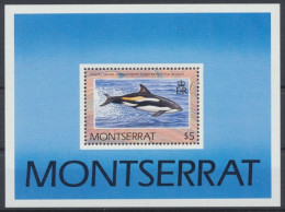 Montserrat, Fische / Meerestiere, MiNr. Block 59, Postfrisch - Montserrat