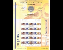BRD, Numisblatt 4/2007, 50 Jahre Deutsche Bundesbank - Sonstige & Ohne Zuordnung