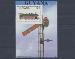 Guyana, Eisenbahn, MiNr. Block 36, Postfrisch - Guyana (1966-...)