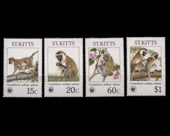 St. Kitts, Michel Nr. 184-187, Postfrisch/MNH - St.Kitts-et-Nevis ( 1983-...)