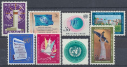 UNO Genf, MiNr. 1-8, Jahrgang 1969, Postfrisch - Autres & Non Classés