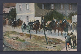 Soldatengrüsse, Artillerie Rückt Ins Quartier - War 1914-18