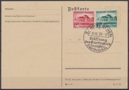 Deutsches Reich, Michel Nr. 673-674, FDC - Karte - Covers & Documents