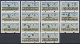 Berlin - Automatenmarken, Michel Nr. 1 VS 1 Satz Ohne Zählnummern, Postfrisch/MNH - Autres & Non Classés