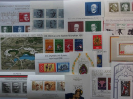 Deutschland (BRD), Michel Nr. Block 2 - 17, Gestempelt - Used Stamps