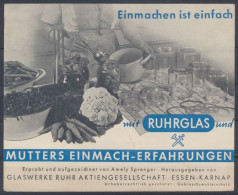 Ruhrgas, Mutters Einmach-Erfahrungen - Publicité