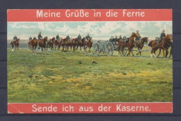 Soldaten Einer Arttillerieeinheit, Grüße In Die Ferne - Guerre 1914-18