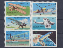 Sao Tome + Principe, MiNr. 592-597, Postfrisch - São Tomé Und Príncipe
