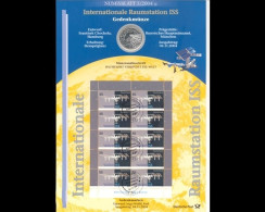 BRD, Numisblatt 5/2004, Internationale Raumstation ISS - Autres & Non Classés